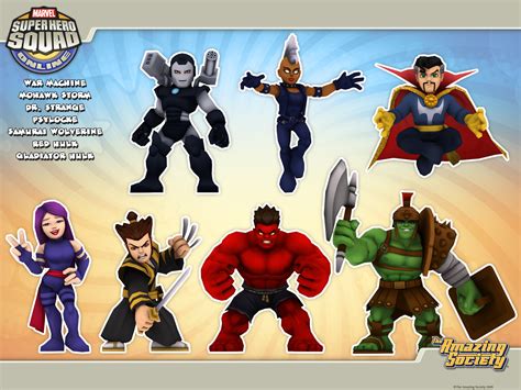 Super Hero Squad Characters List