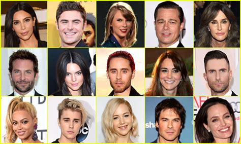 Just Jareds 50 Most Popular Celebs 2015 Year End Recap 2015 Year