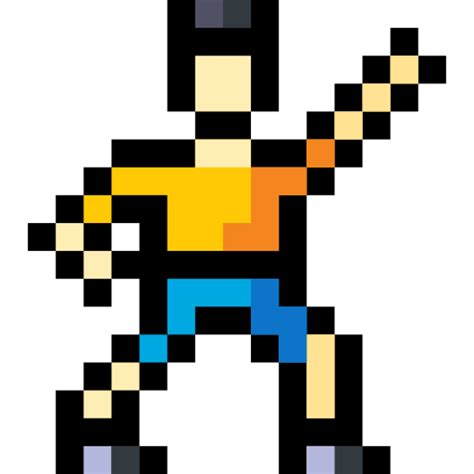 Dancing Pixel Linear Color Icon