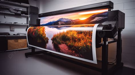 Large Canvaslike Printing Machine In A Room Background Where Can I Go