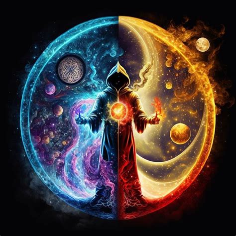 Sorcerer Ying Yang Yin Yang Art Ying Yang Art Cool Wallpapers Art