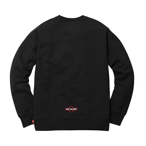 supreme シュプリーム X Independent Fuck The Rest Crewneck 17FW 日本人対応 必ず届く