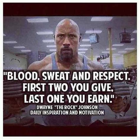 3 Dwayne Johnson Workout Quotes Train Hard Gym Quotes