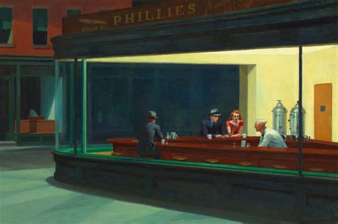 What Makes the Edward Hopper Nighthawks Painting so Recognizable? | Widewalls