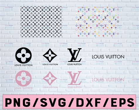 Louis Vuitton Pattern Brand Logo Logo Love Design Silhouette