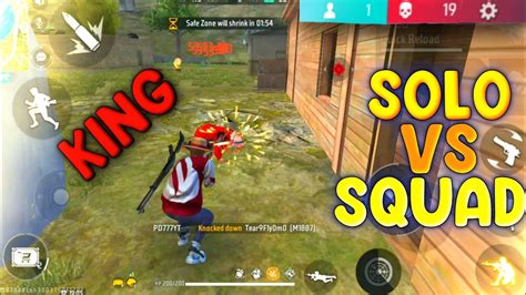 Burmuda King Solo Vs Squad Kills Gameplay Garena Free Free Youtube