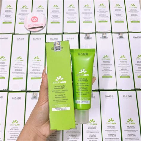 Kem phục hồi cho da dầu mụn Babe Stop Akn Repairing Moisturiser