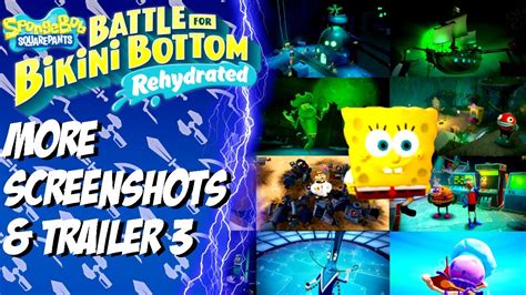Spongebob Squarepants Battle For Bikini Bottom Rehydrated New Screenshots Trailer
