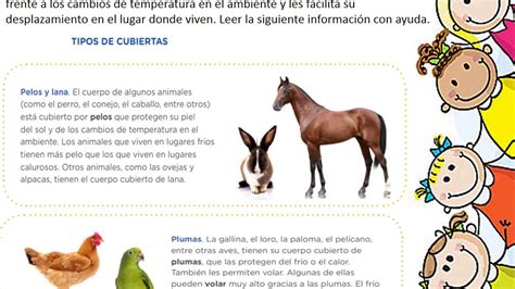 SEMANA 9 SESIÓN 2 De qué esta cubierto el cuerpo de los animales