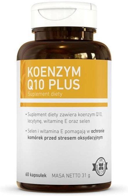 Preparat Medycyny Naturalnej Amc Pharma Limited Koenzym Q Plus Kaps