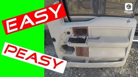 Ford F Rear Door Panel Removal