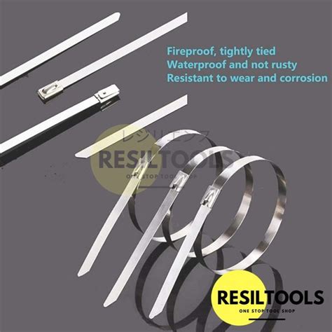 Jual Per 100 Pcs Kabel Ties Stainless 70 Cm Cable Ties Tis Anti Karat