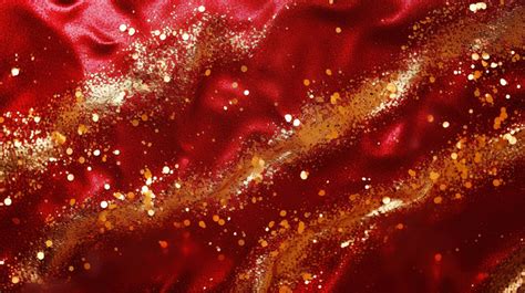 Gold Glitter Sparkle Sparkling And Opulent Glittering Red Texture ...