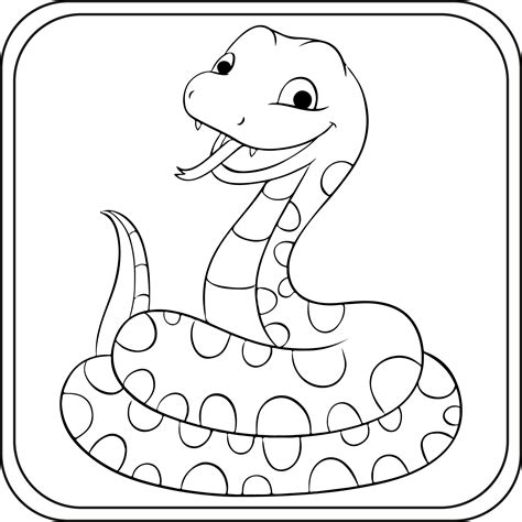 Snake Coloring Pages Preschool Kindergarten First Grade Made By