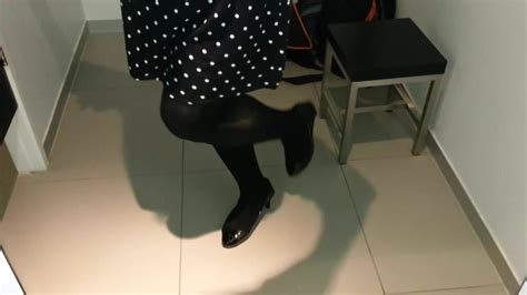 Black Patent Pumps With Pantyhose Teaser 29 Xhamster