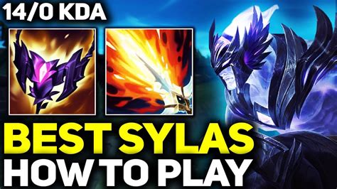 How To Play Korea Sylas Gameplay RANK 1 BEST SYLAS IN THE WORLD