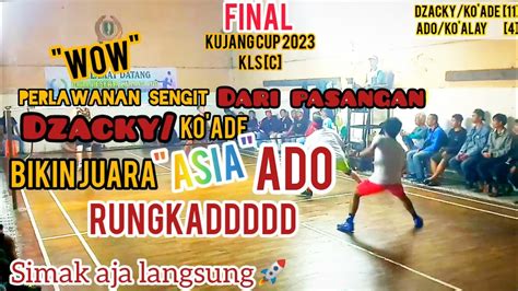 LAGA FINAL SUPER BIGMATCH ADO Juara Asia Dibikin Repot ADO KO