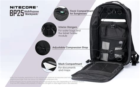 Nitecore BP25 Backpack - 25L Durable Outdoor and Urban Backpack | Max ...