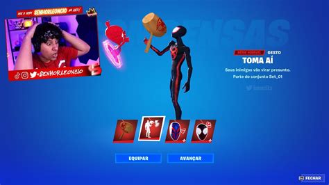 Skins Gr Tis Para Todos Fortnite X Miles Morales Recompensas Youtube