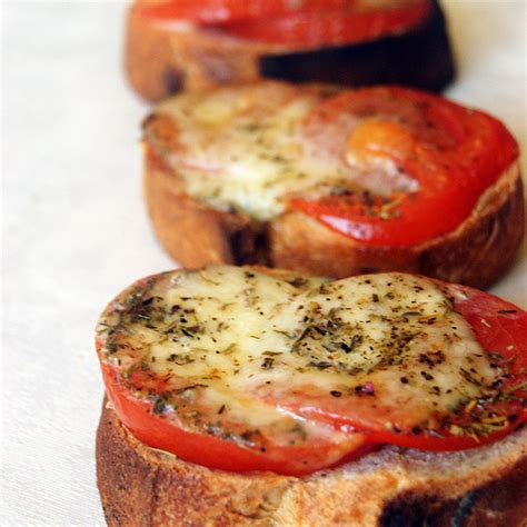 Recette Tartines Tomate Mozzarella