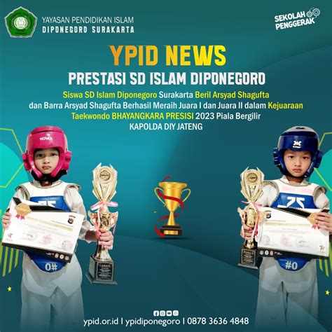 Siswi Smp Islam Diponegoro Surakarta Raih Medali Emas Pada Ajang