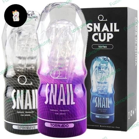 Jual Snail Cup TRANSPARAN Alat Pijat Mainan Pria Dewasa Tenga Vortex