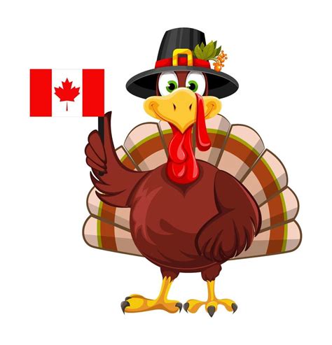 Happy Thanksgiving. Funny Thanksgiving Turkey bird 11049066 Vector Art ...