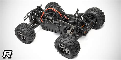 Red Rc Hpi Savage Xl Flux Th Electric Monster Truck