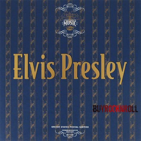 Elvis Presley Collectors Memorabilia 1993 USPS LP Album Jacket Stamp