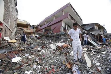 Terremoto en Ecuador dejó devastación en varias provincias