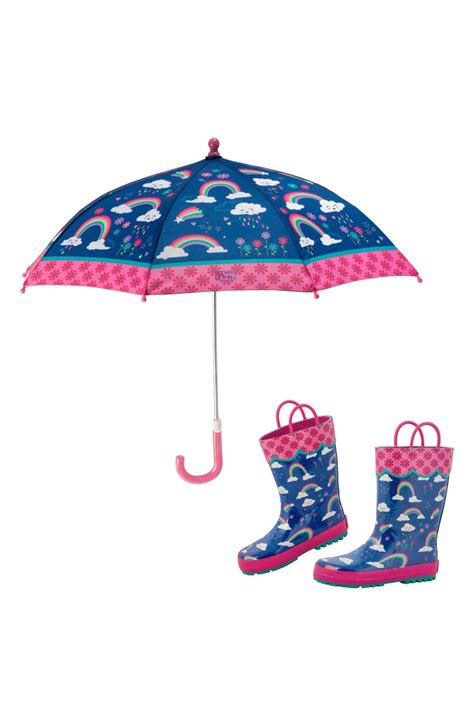 Stephen Joseph Print Rain Boots And Umbrella Set Nordstrom