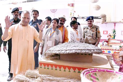 Up Cm Yogi Inaugurates Projects Worth Crores In Balrampur On Second