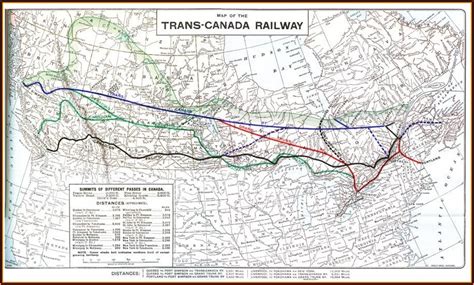 Trans Canadian Railway On World Map - map : Resume Examples #7NYA0mWn9p