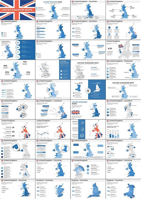 United Kingdom maps: PowerPoint Map of United Kingdom Template | Map ...