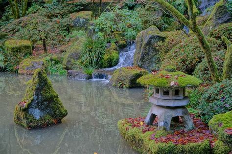 Hd Wallpaper Japanese Garden Fall Portland Oregon Nature