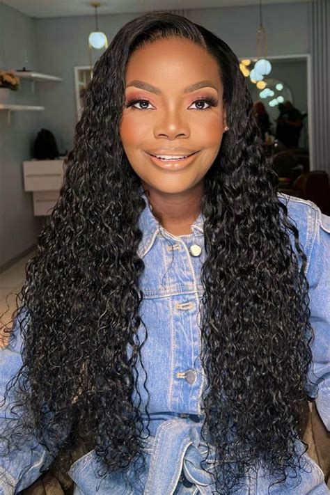 Skin Melt Real Swiss Hd Lace Deep Curly Full Frontal Wig Frontal Wigs