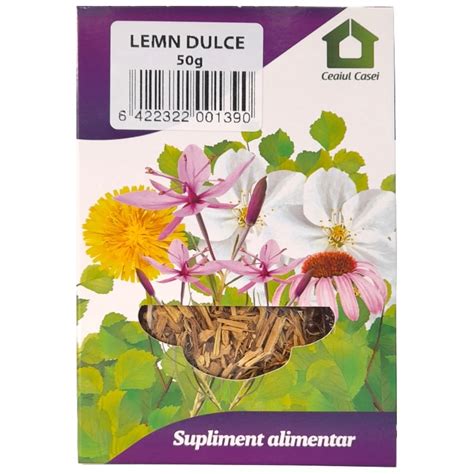 Ceai Lemn Dulce 50g Ceaiul Casei