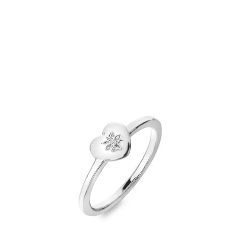 Hot Diamonds Heart Ring Qvc Uk