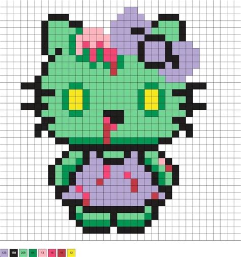 Hello Kitty Perler Beads 15 Free Patterns Artofit