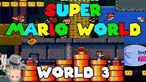 Super Mario World World 3 Play Through Game Play [throwback Thursday] Youtube