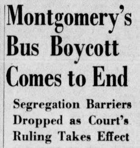 Montgomery bus boycott - Wikipedia