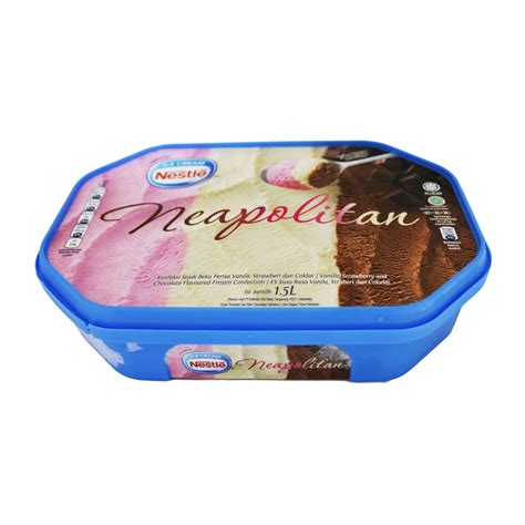 Nestle Ice Cream Neapolitan 1 5litre Online At Best Price Ice Cream