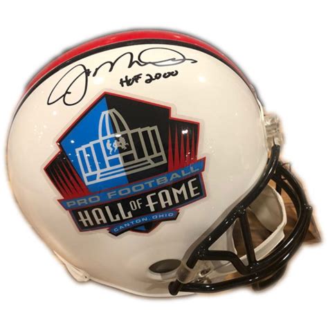 Nfl Joe Montana Signed Nfl Hall Of Fame Helmet Psadna Taylormade