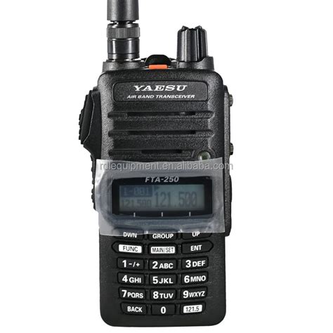 Yaesu Fta L Walkie Talkie Ch Dual Band Way Intercom Uhf Vhf Fm