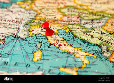 Mapa vintage de italia fotografías e imágenes de alta resolución - Alamy