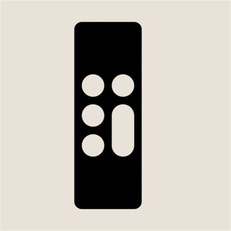 apple tv remote icon