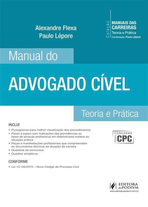 Manual De Advogado Civel Teoria E Pratica Em Portugues Do Brasil