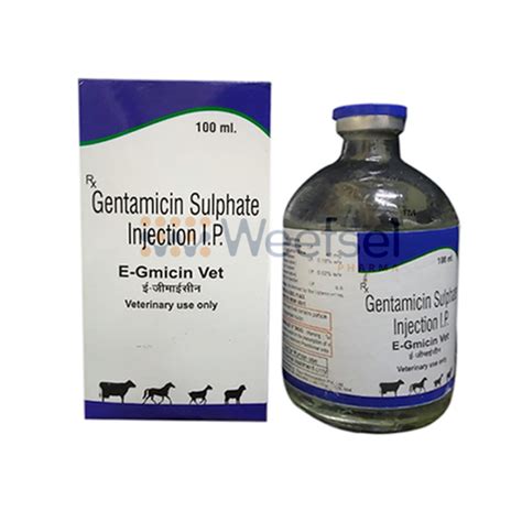 Gentamicin Injection At Best Price In Surat Gujarat Weefsel Pharma