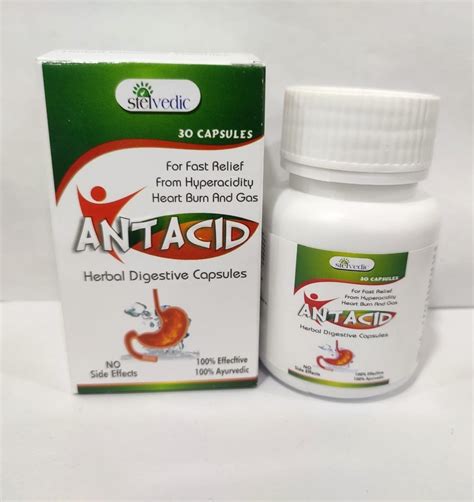 Herbal Antacid Capsule Prescription At Rs 225 Stripe In Chandigarh