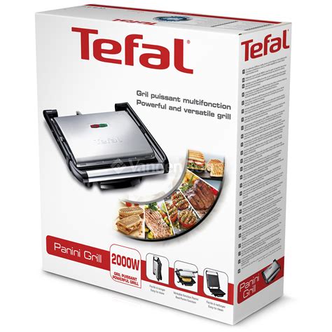 Tefal Gc D Grill Panini Et Viande Multifonction Chez Vanden Borre